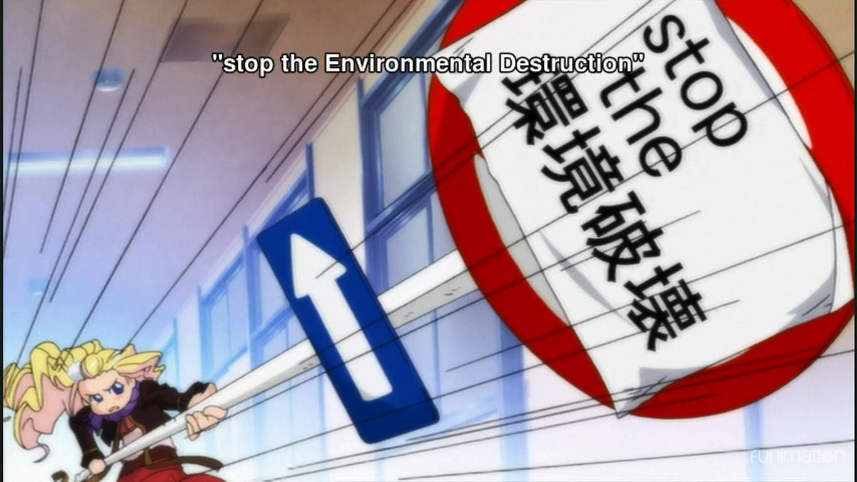 Right-leaning people: "Anime is apolitical."Pani Poni Dash! (vintage: 2005):