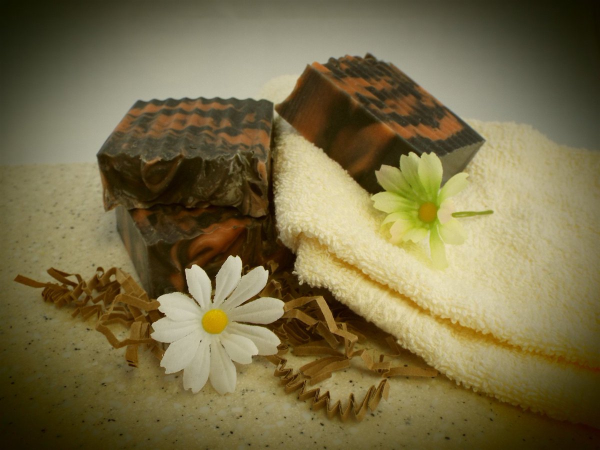 Leaves your skin feeling soft and smooth! #etsy shop: Rose Clay and Charcoal Soap etsy.me/2YXWU2V #bathandbeauty #soap #roseclaysoap #teatreeoil #patchoulioil #cedarwoodoil #handmadesoap #spasoap #homemadesoap