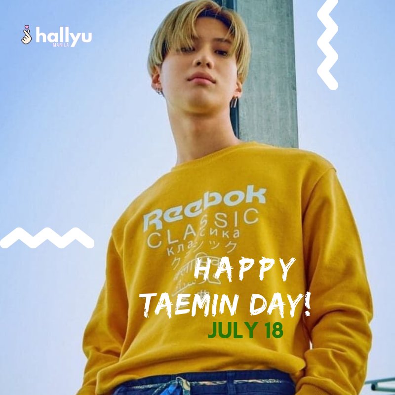 Happy Birthday Baby Cheese, Lee Taemin! Continue to brighten up our days. We you! 