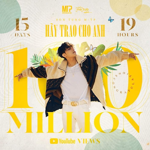 WORLDMUSICAWARD's tweet photo. Vietnamese Superstar Rapper #sontungmtp's #haytraochoanh (#GiveItToMe) MV ft. #SnoopDogg surpasses 100 Million views on YouTube!👏👨‍🎤🇻🇳📽️🎞️💥💯🌎🔥👑 @sontungmtp777 @SnoopDogg 
https://t.co/JzUBvdtEwq https://t.co/zX4J31xARg