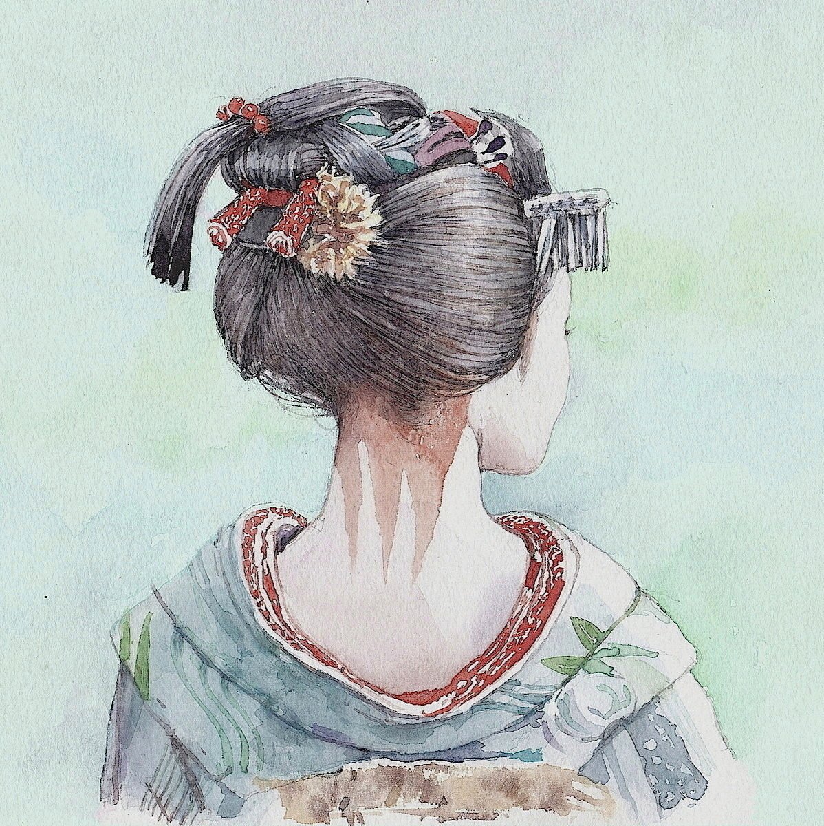 最安 水彩画 舞妓 アート 写真 Slcp Lk 最安 水彩画 舞妓 アート 写真 Slcp Lk