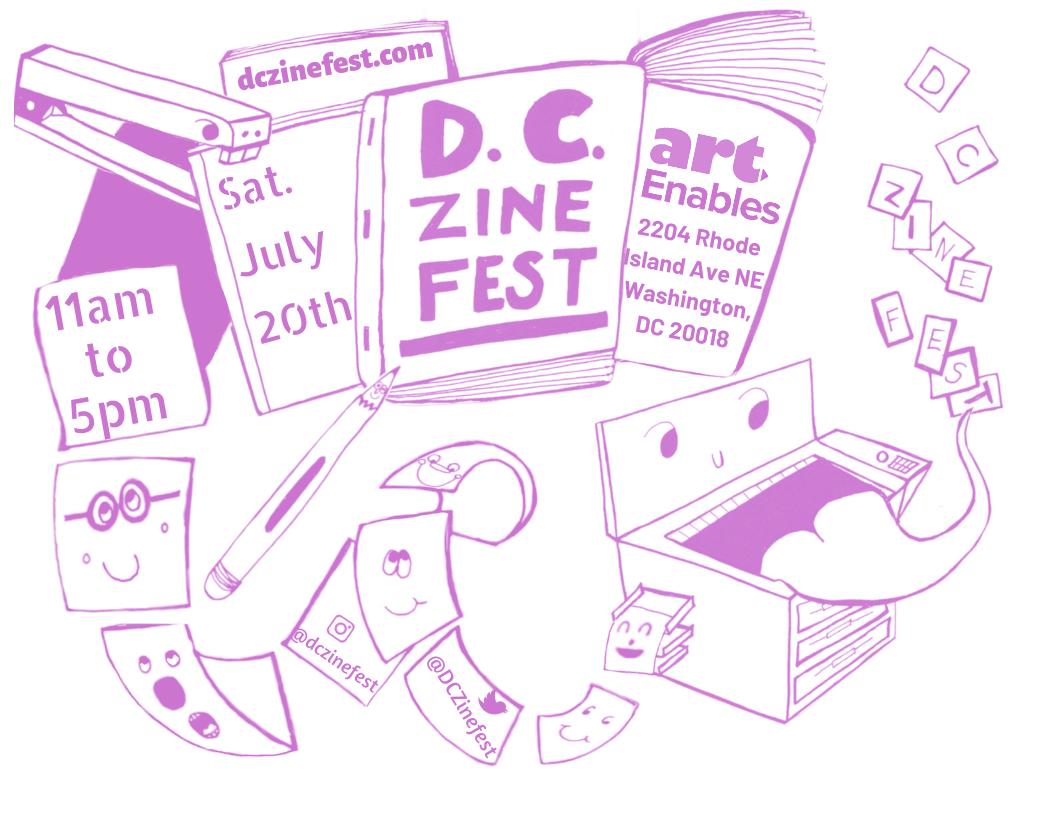 gegallas's tweet photo. Did you know #DCZinefest is this coming #Saturday? If you live in #WashingtonDC/#Maryland/#Virginia, please come support all us #SelfPublished #Zinesters!
#DCZF19 #DCZF #Zines #Writer #Illustrator #ComicBook #Illustration #AmWriting #AmDrawing #Poetry #Photography #Creativity https://t.co/tHSdz3koxs