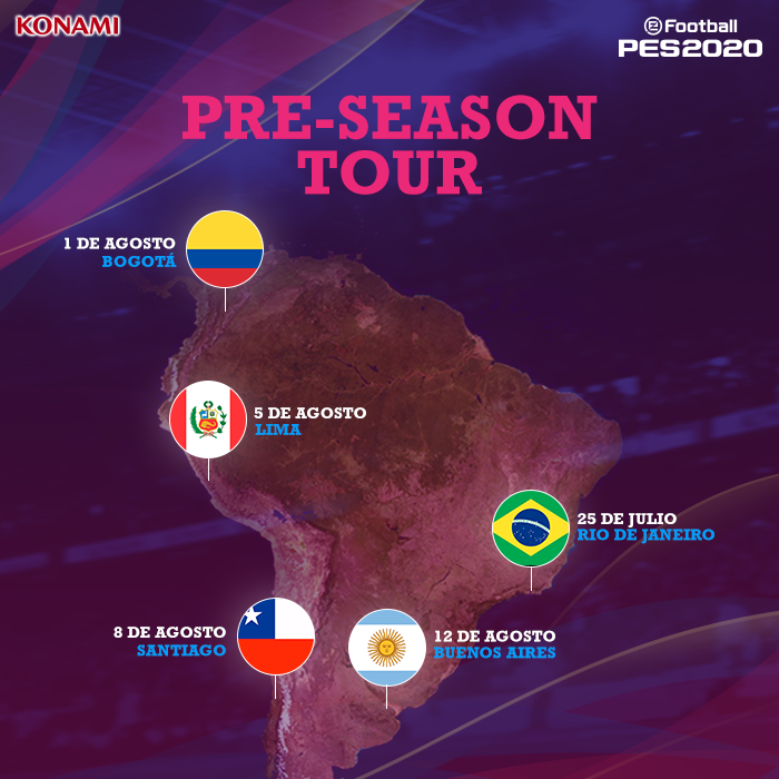 pessudamerica's tweet photo. Gracias a @robbyearon ya tenemos fechas para la presentacion en latinoamerica del #eFootballPES2020 #myClub #pes #proevolutionsoccer #pes2018mobile #pes2018 #proevolutionsoccer2019 #peslife #gameps4 #game #gaming #gamer #futbol #design #pes #proevolutionsoccer #videogames #konami https://t.co/AfDIkvUeop
