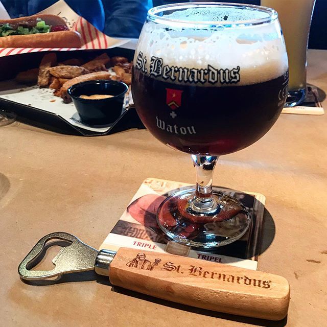 jdstonedesign's tweet photo. Thanks to @stbernardus for the delicious brews! Big thanks to @evolerup and @brettbeekley ! Best of luck to you guys!
#wurstkuche #beer #brewery #stbernardus 
#goingawayparty https://t.co/y0DWGT3qwn https://t.co/7SKjnqdhAZ