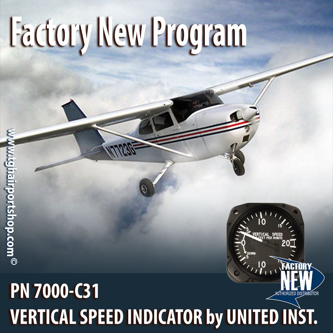 CorpTgh's tweet image. Factory New Instruments from TGH Aviation are available online! Order your Vertical Speed Indicator Today from United Instruments at bit.ly/2xg6F03

#aviationgear #verticalspeedindicator #aviationtech #aviationlovers #aircraftmaintenance #onlinepilotsupplies #UnitedInst