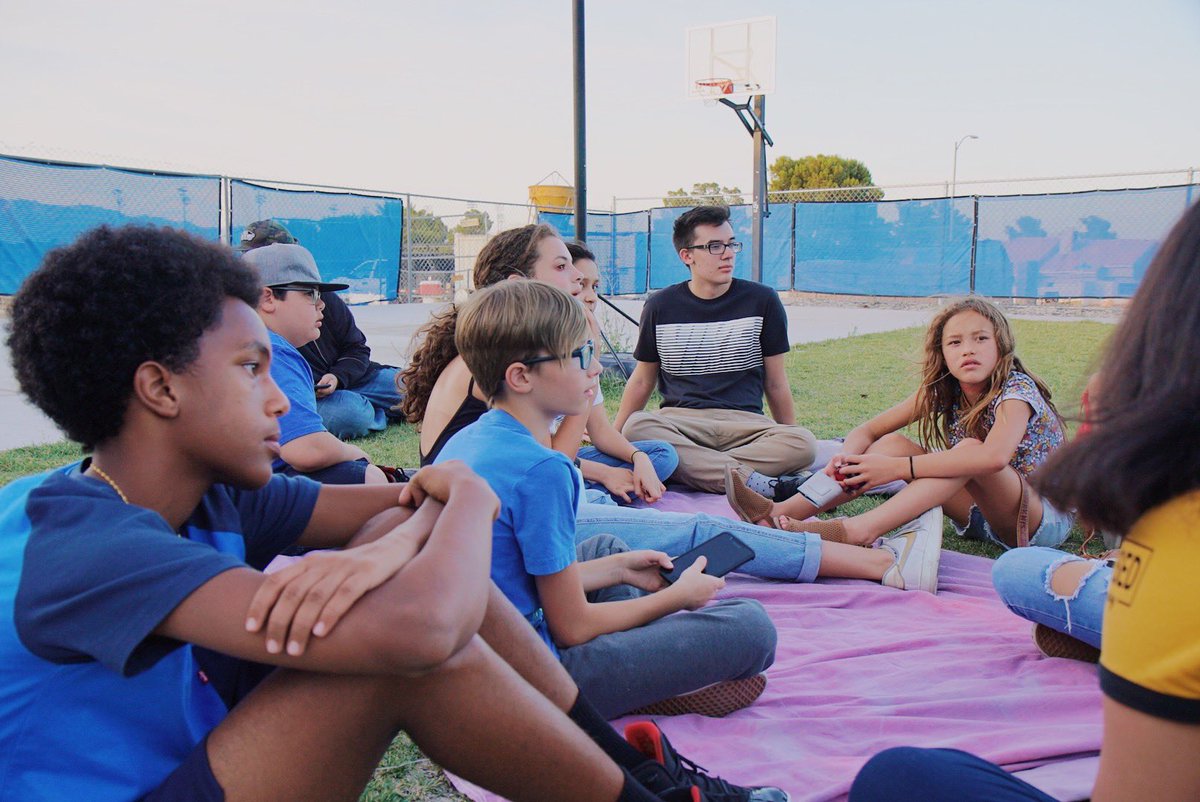 FoundYC_'s tweet photo. Summer nights are better together 🙌🏼 We’re encouraging each other to dive into the scriptures! There are so many answers and so much direction for life. https://t.co/tKuFpagJ04