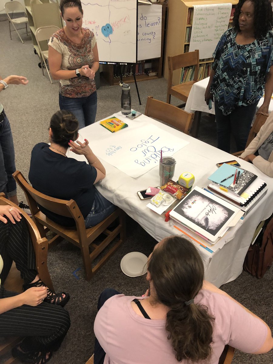 bulldawg1987's tweet photo. The penultimate day of the @AbydosInt summer writing institute with @EctorCountyISD educators was filled learning all about Vygotsky, the ZPD, heaps, complexes, and pseudo-concepts. #ECISDwrites @jodiramos15 https://t.co/5zji8rJTy9