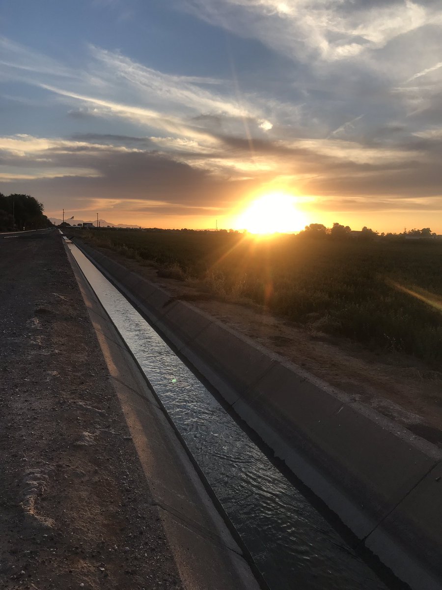 rwcdaz's tweet photo. ARIZONA SUNSETS + IRRIGATION = 😍 
no matter how hot the day 
•
•
•
#chandleraz #rwcdaz #irrigation #waterdistrict https://t.co/TFPJhxyTg4