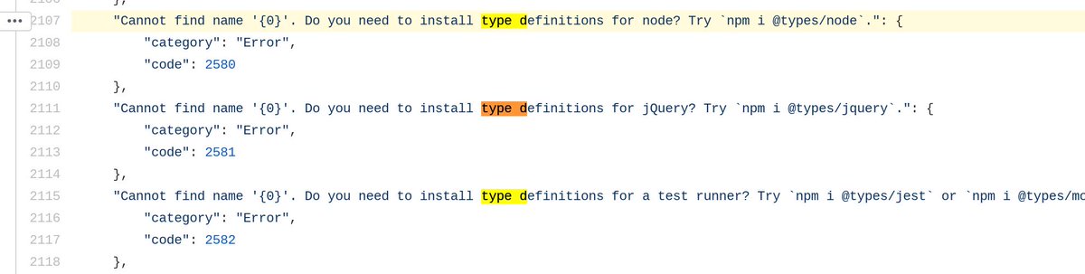 screenshot of the following code:
https://github.com/microsoft/TypeScript/blob/303297aa27e1f582b1ba0a521ca14dbaeefac3c9/src/compiler/diagnosticMessages.json#L2107