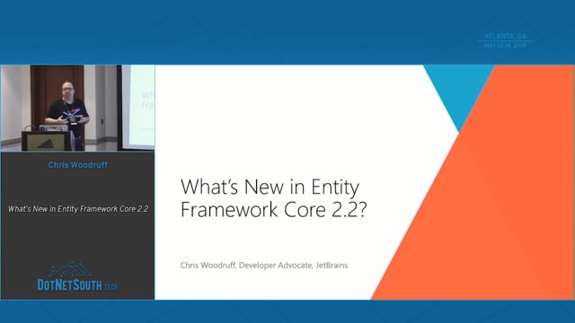 DotNetSouth (@dotnetsouth) on Twitter photo New video from DotNetSouth 2019: "What’s New in Entity Framework Core 2.2" by Chris Woodruff <a href="/cwoodruff/">Cecil Woodruff</a> of <a href="/JetBrains/">JetBrains</a> | <a href="/JetbrainsRider/">JetBrains Rider</a> | <a href="/ReSharper/">JetBrains ReSharper</a> | <a href="/datagrip/">DataGrip, a JetBrains IDE</a>
recallact.com/ZiY
<a href="/recallact/">RecallAct</a> New video from DotNetSouth 2019: "What’s New in Entity Framework Core 2.2" by Chris Woodruff <a href="/cwoodruff/">Cecil Woodruff</a> of <a href="/JetBrains/">JetBrains</a> | <a href="/JetbrainsRider/">JetBrains Rider</a> | <a href="/ReSharper/">JetBrains ReSharper</a> | <a href="/datagrip/">DataGrip, a JetBrains IDE</a>
recallact.com/ZiY
<a href="/recallact/">RecallAct</a>