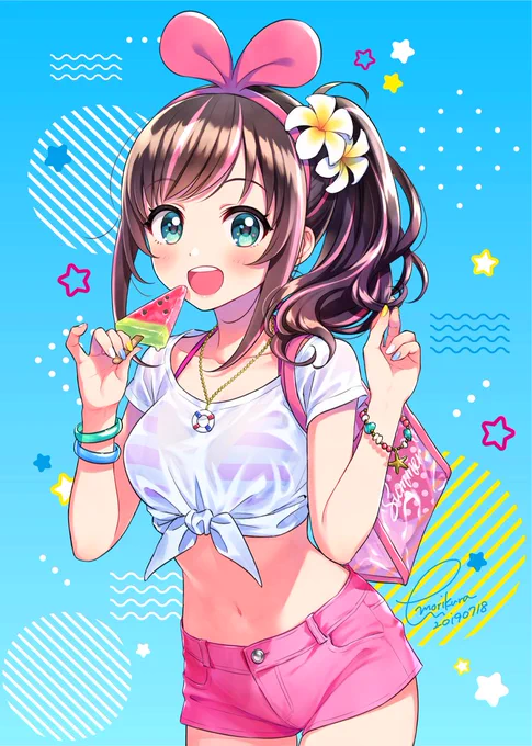 夏満喫アイちゃん?#KizunaAI 