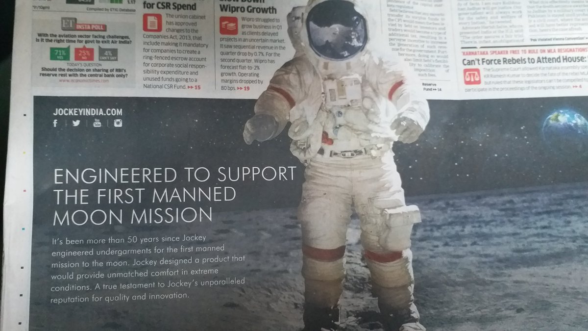 gjoglekar's tweet photo. #pageind
Jockey reveals #innersecrets of #MoonLanding50 https://t.co/kolNBnWYu1