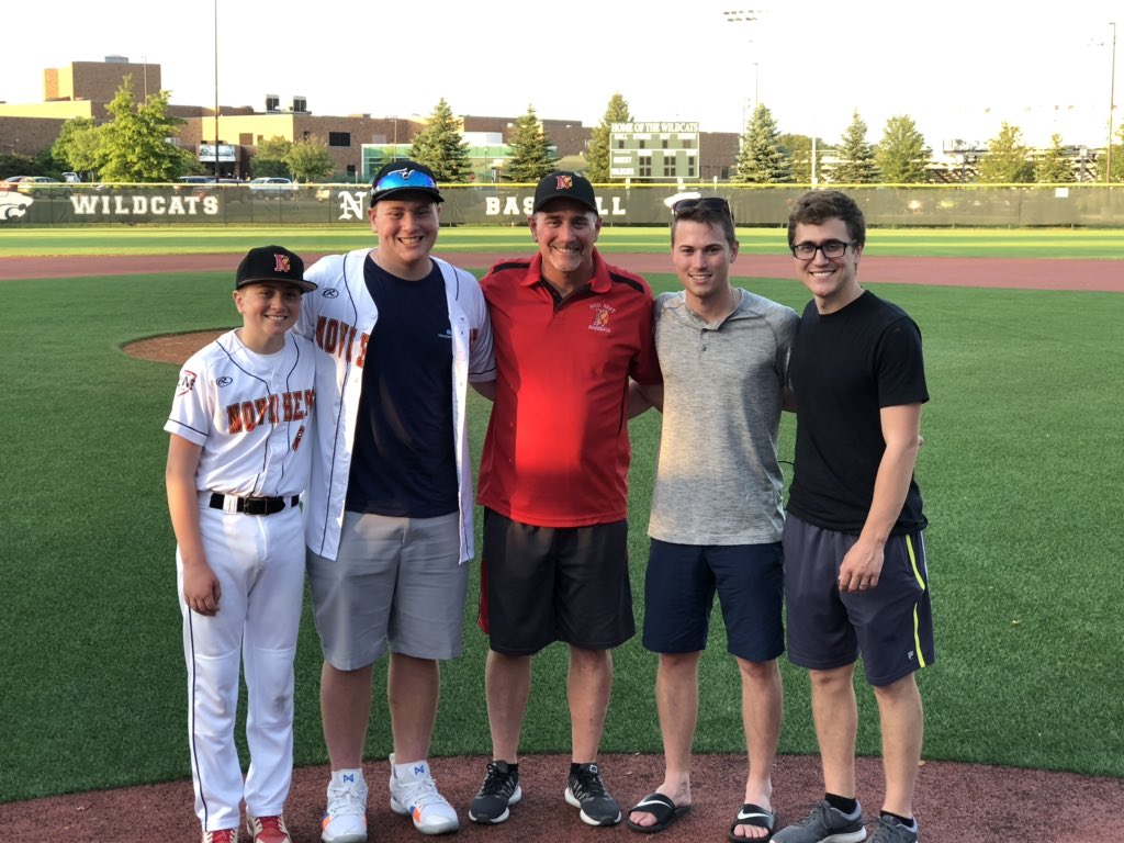 NoviHeat's tweet photo. 14U Novi Heat Dulzo clinches the KVBSA division and retires after a fantastic 18 year run as Novi Heat coach. Over 100 of his closest friends, family, and coaches were in attendance. Thank you Coach Joe for all you have done for the Novi Heat! @DCCBaseball1  @NoviHSBaseball https://t.co/30UTiCwWL3