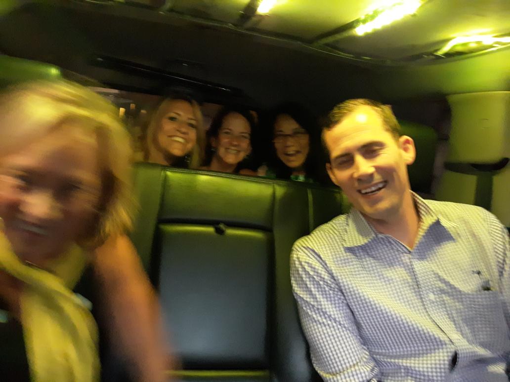 dsullivanmacpa's tweet photo. #intchg19 Partying with my PEEPS in the Karoke uber...too fun!! https://t.co/gDpX38Zpj1