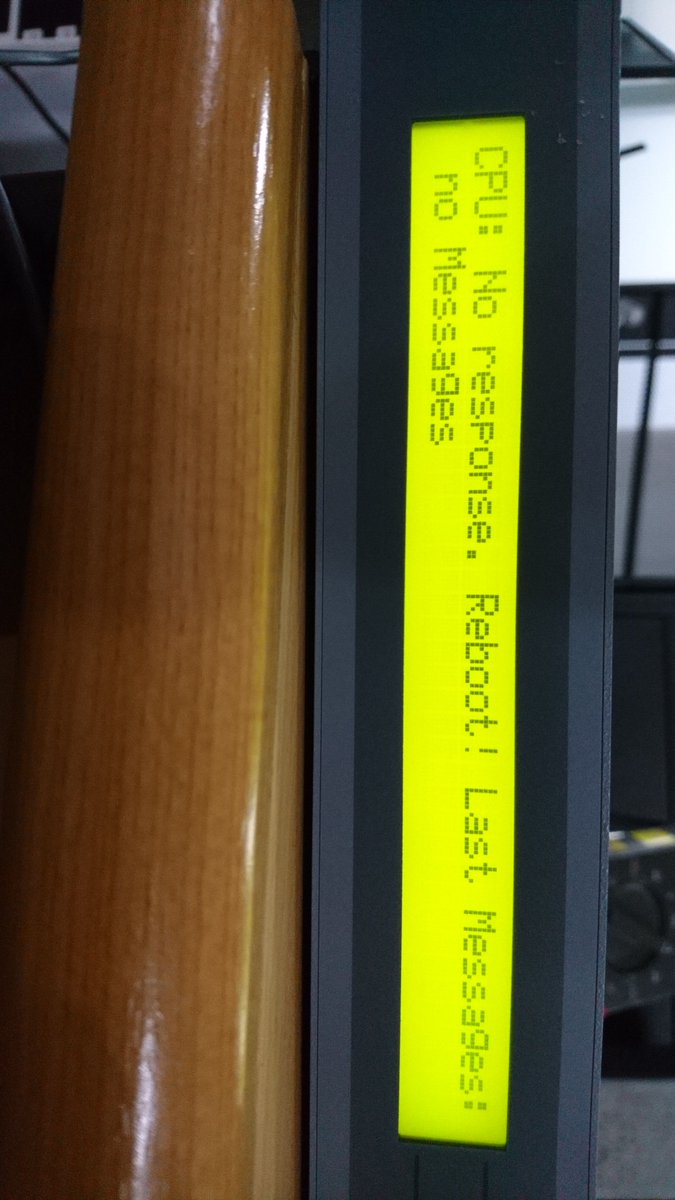 satria454's tweet photo. @MeinbergSync I have problem with LANTIME M300 display show that CPU No Response, how to fix it. https://t.co/zQKvXpZMuB