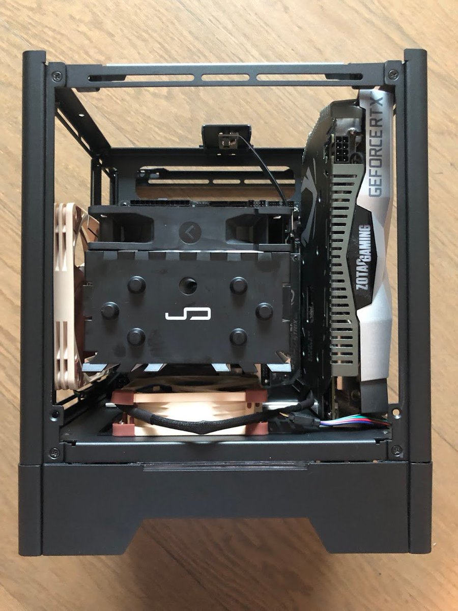 nouvolo_tech's tweet photo. Nouvolo Qube - Fitting Test, every millimetre๐counts! #cubepc #sffpc #pcbuilds #diypc https://t.co/VOYHqIB6Wk