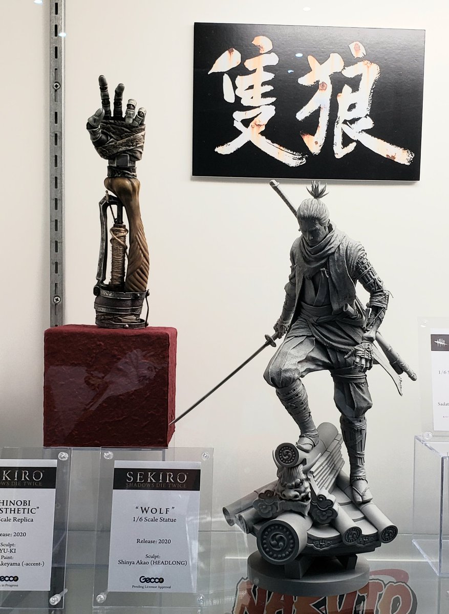 情報】Gecco《隻狼》狼1/6比例雕像、1/2比例忍義手,原型釋出 情報】Gecco《隻狼》狼1/6比例雕像、1/2比例忍義手,原型釋出