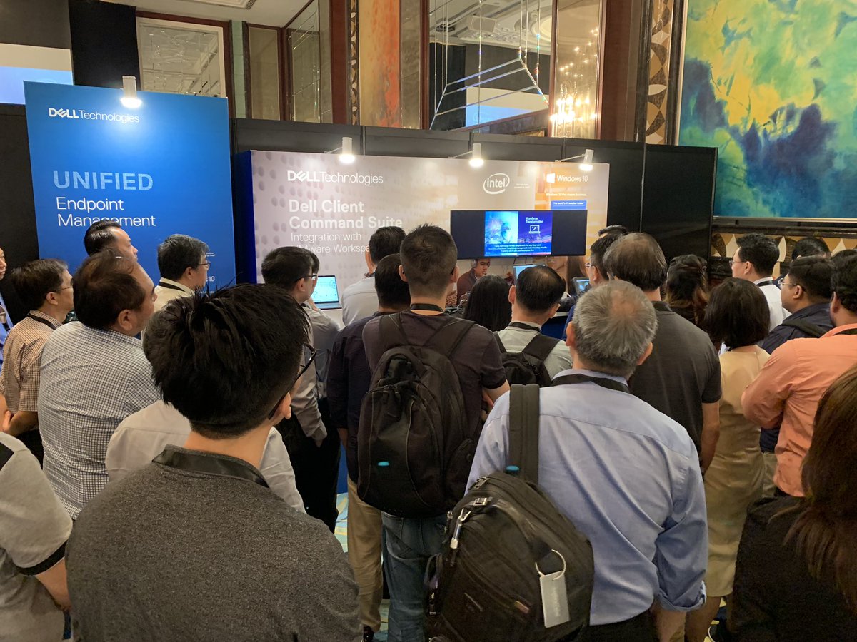 ChingMayL's tweet image. Sharing with customers how to get one-stop Unified Endpoint Management before their device gets to their end users #unifiedworkspace @DellEMCServices #DellTech @DellTechSA