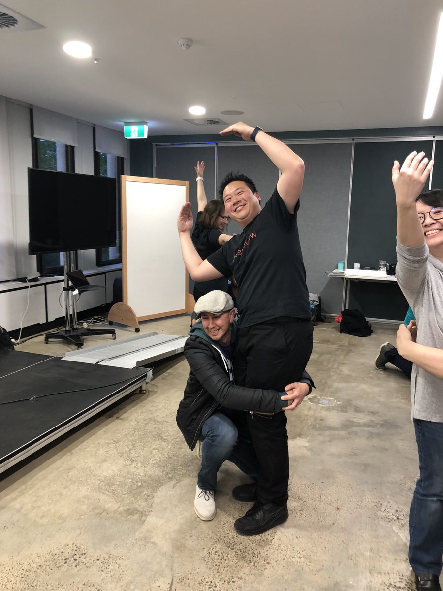 JobMatcherAI's tweet photo. We had a very serious pitch practice at @RemarkableTech today. (Revenge is sweet @petehorsley) https://t.co/uXUSyYQCPB