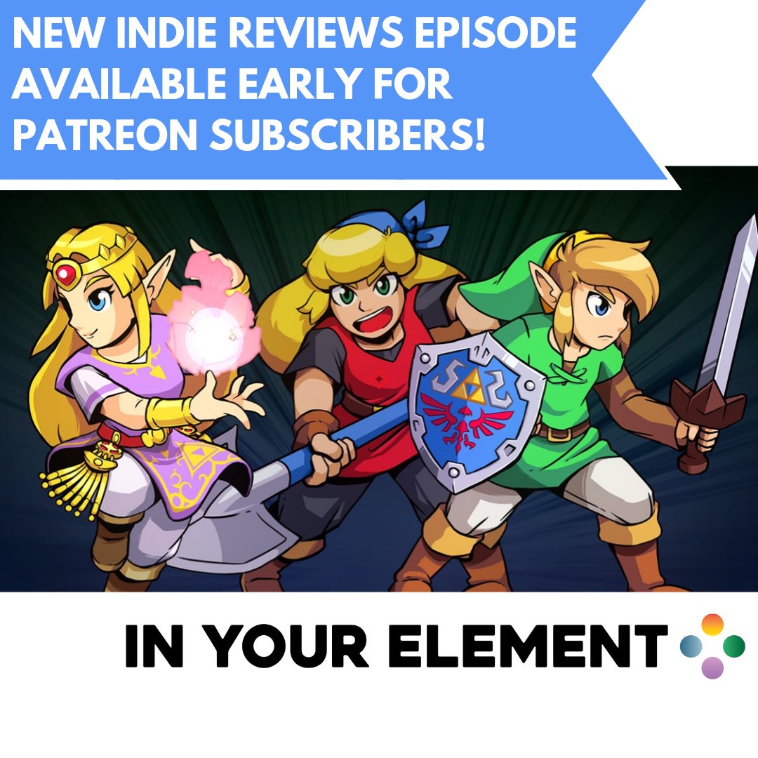 IYEpodcast's tweet photo. #Zelda and rhythm game fans rejoice! This week I’m reviewing @BYG_Vancouver’s Cadence of Hyrule for #NintendoSwitch, a unique rhythm-combat experience that you won’t want to miss. https://t.co/g1eeFVLXZm