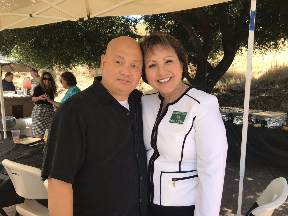 LASDGutierrez's tweet photo. A Great day to recognize Captain Thai for his amazing leadership and commitment to the communities served by Lost Hills Station. Thank you Senator Stern, Mayor Northrop and Councilwoman McCorkindale for your continuous support of Captain Thai and our hard-working men and women. https://t.co/LE24hd7zhm
