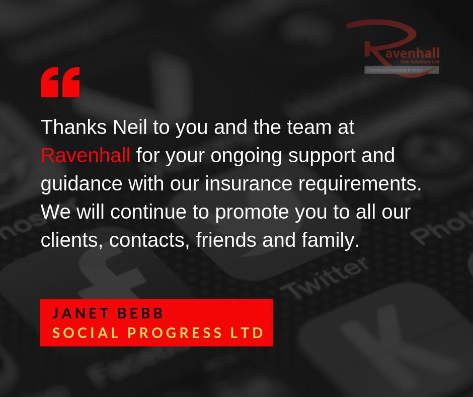 Ravenhall Insurance (@ravenhallgroup) on Twitter photo Thank you to <a href="/SoProJanet/">Janet Bebb 💙💛</a> for the testimonial! We are always here to give advice to any business regarding their insurance.
#testimonial #NicePeople #ThursdayMotivation Thank you to <a href="/SoProJanet/">Janet Bebb 💙💛</a> for the testimonial! We are always here to give advice to any business regarding their insurance.
#testimonial #NicePeople #ThursdayMotivation