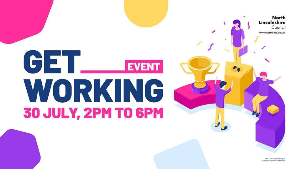 Are you looking for work or training? 

We are taking part in the Get Working event run by North Lincolnshire Council on 30 July that provides free employment support advice for all.  We are looking forward to seeing you there!

You can find out more here: socsi.in/OVhPd