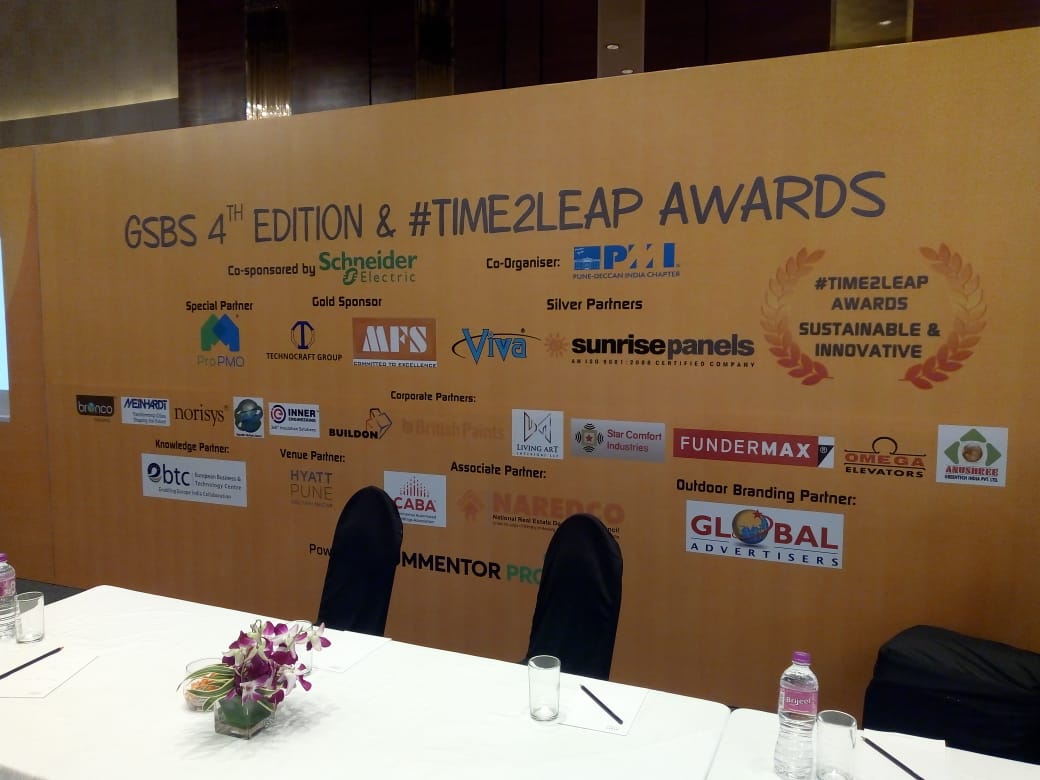 GlobalAdvtOOH's tweet photo. Global Advertisers Pvt. Ltd. is proud to be an outdoor media partner for the GSBS - Global Smart Build Summit- 4th Edition & #TIME2LEAP Awards. We are also honored to receive an accolade for being the 'Best Outdoor Advertising Agency'.
#GlobalAdvertisers #OutdoorMediaPartner https://t.co/JdvZCbRYA4