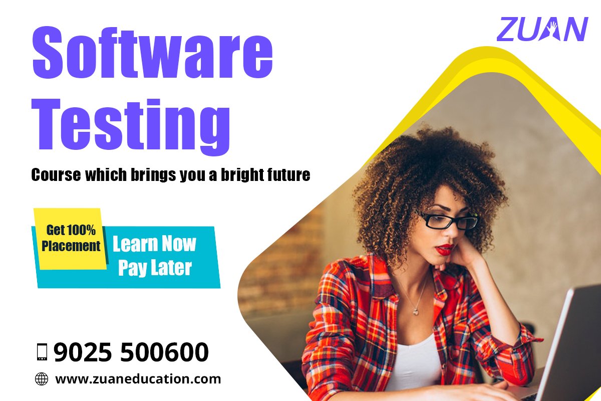 ZuanEducation's tweet image. Software testing 🔍course which brings you a bright future.
Join Zuan Education
Click here 👉 bit.ly/2VNvMGo 👈
100% Placement Record
Learn Now 👨🏫and Pay Later💰
Contact Us: 090255 00600📞
#SoftwareTesting #SoftwareTestingCourse
#SoftwareTestingInstitute #Testing
