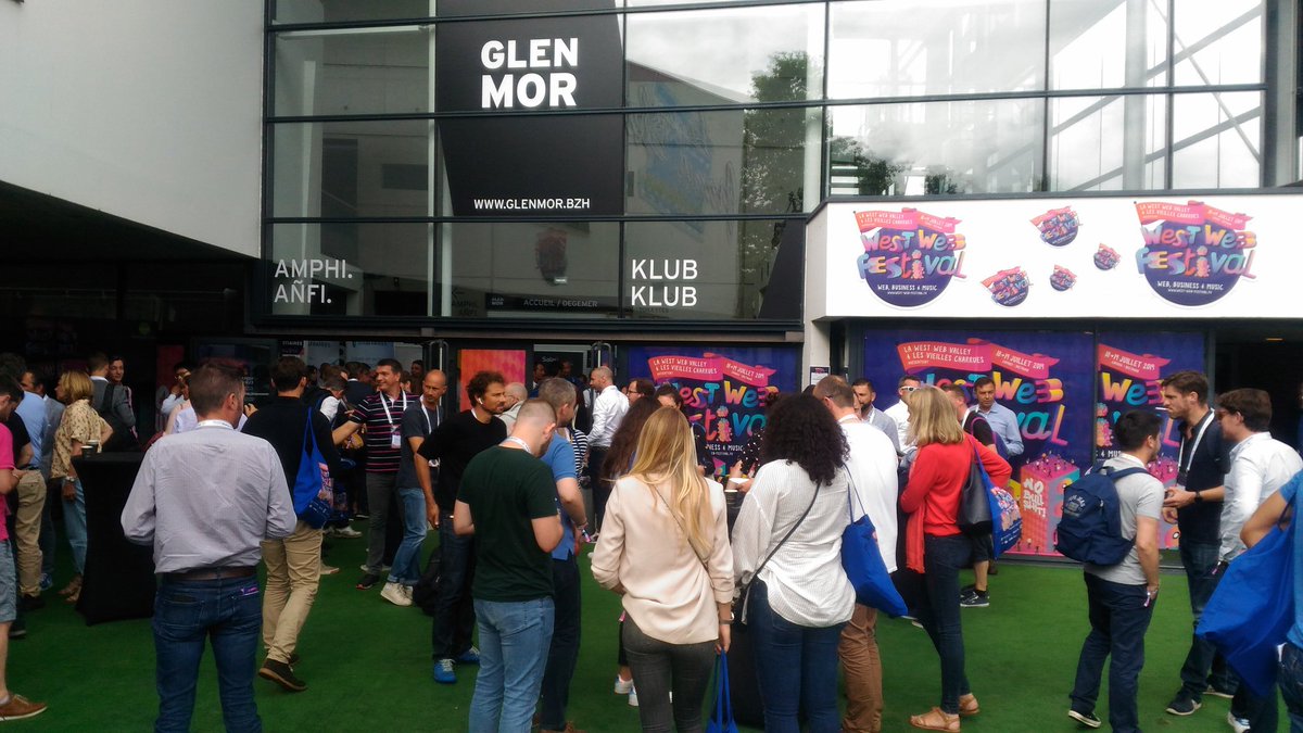 Première journée du #WestWebFestival ! Le rendez-vous qui allie web, business &amp; music en plein cœur des <a href="/Charrues/">Vieilles Charrues</a> !
