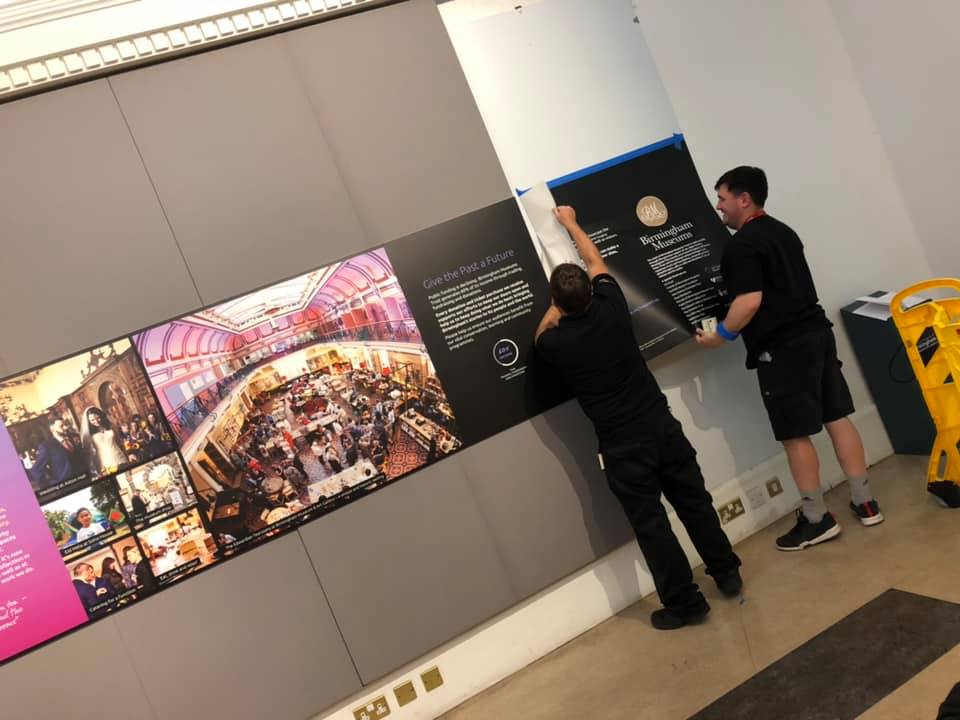 TheBigInkTank's tweet photo. A brilliant job done last week for @kleadesigner at @BM_AG - Print and Installation completed by us here at The Big Ink Tank. https://t.co/zWtV1UgdzT