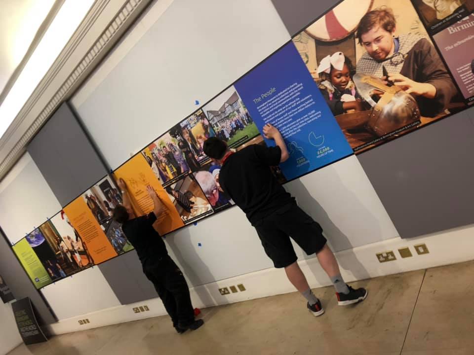 TheBigInkTank's tweet photo. A brilliant job done last week for @kleadesigner at @BM_AG - Print and Installation completed by us here at The Big Ink Tank. https://t.co/zWtV1UgdzT