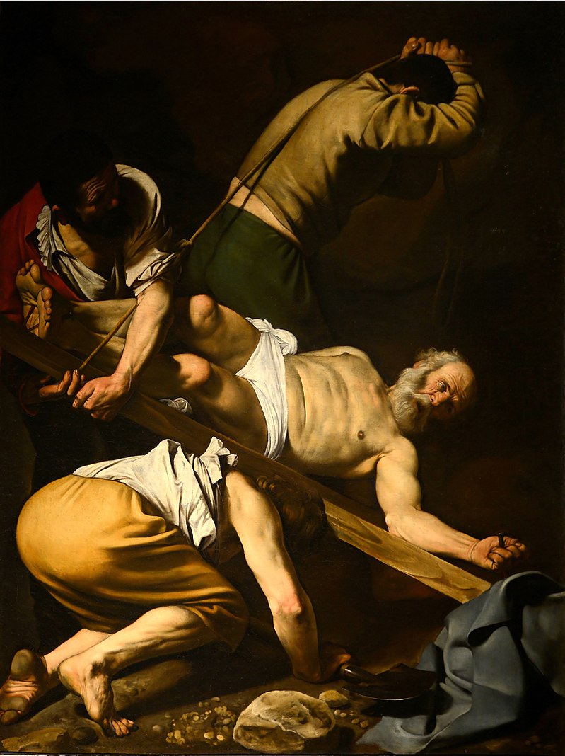 The Crucifixion of St. Peter, by Caravaggio