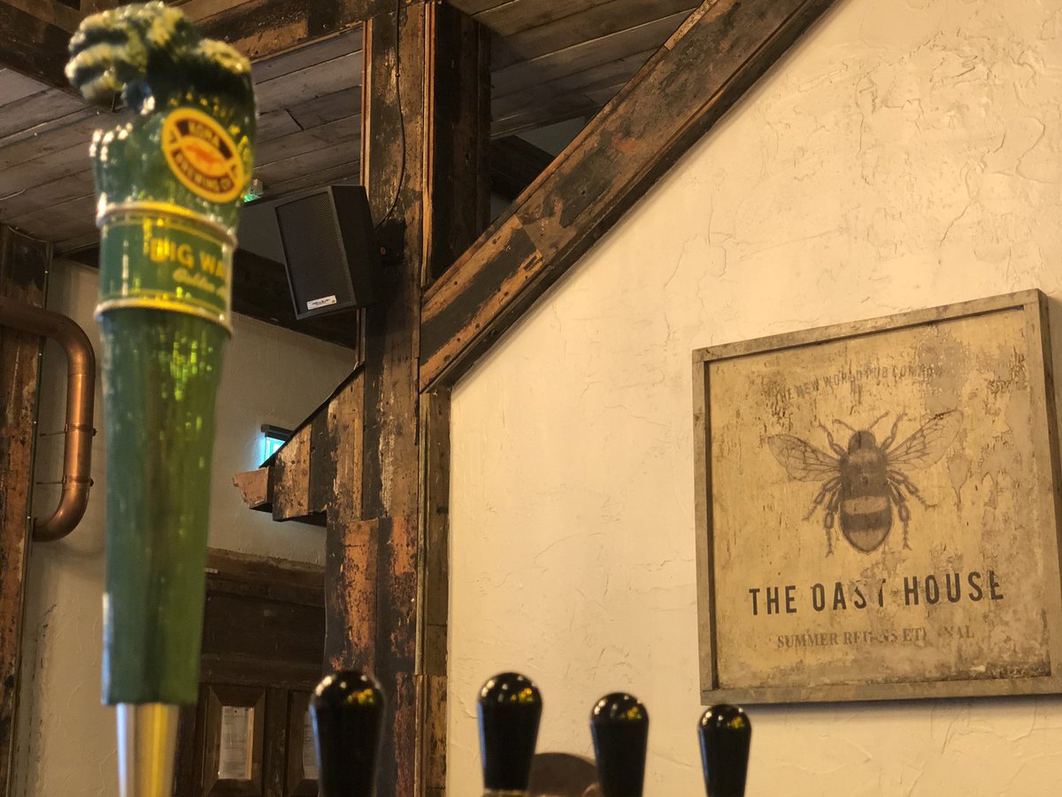 It’s finally made it on the permanent bar @TheOastHouseMcr! Get yourselves down there this weekend for some liquid Aloha <a href="/KonaBrewingCo/">Kona</a> Big Wave. All the other <a href="/TheNWTC/">New World Trading Co</a> sites will follow