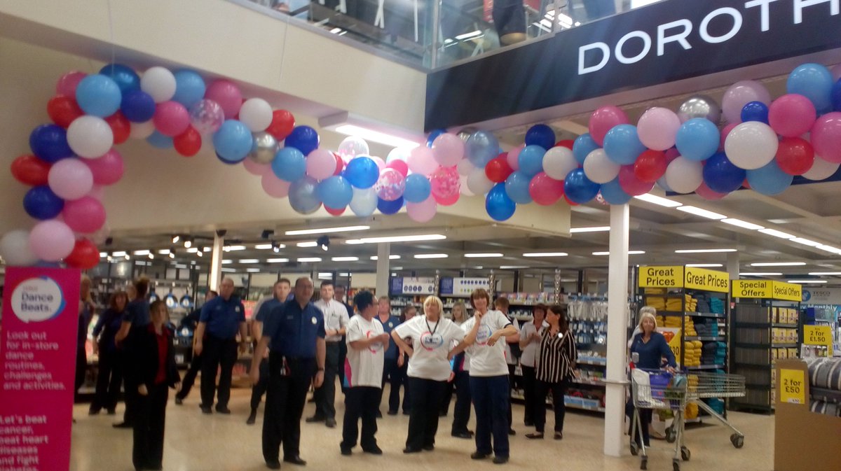 <a href="/TescoCliftnmoor/">York Extra</a> #dancebeats #diabetesuk #thebritishheartfoundation #cruk #stafffun @Tesco_North <a href="/tesconews/">Tesco News</a> <a href="/DiabetesUK/">Diabetes UK</a> <a href="/CR_UK/">Cancer Research UK</a> <a href="/TheBHF/">British Heart Foundation</a>