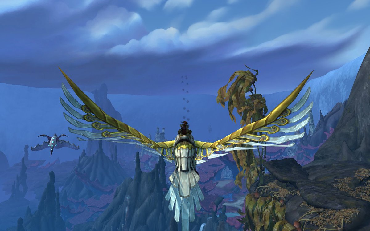 Nica1699's tweet photo. Finally!! Flying #WorldofWarcraft  <3 https://t.co/s2ISFVHBTv