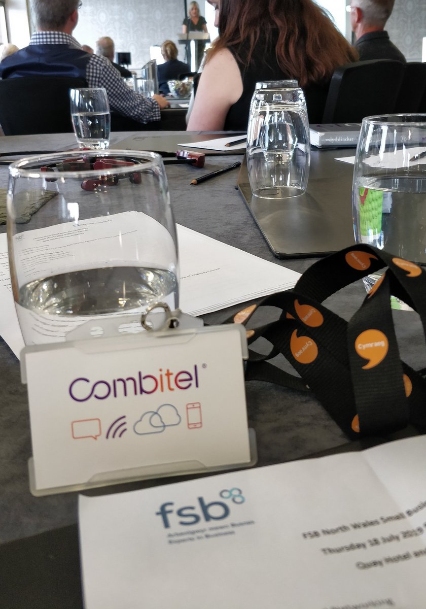 BenBoloRoberts's tweet photo. Falch cael y cyfle i fynychu Cynhadledd Busnesau Bach Gogledd Cymru yr FSB heddiw gyda @CombitelCymru. Llawer o ddatblygiadau difyr yn dod i Gogledd Cymru yn y dyfodol agos, cyfleon busnes gwych! #fsbnwconf2019 #busnes #gogleddcymru #combitel #cymraeg #tg #voip #telathrebu https://t.co/I1N0ZE5G9V