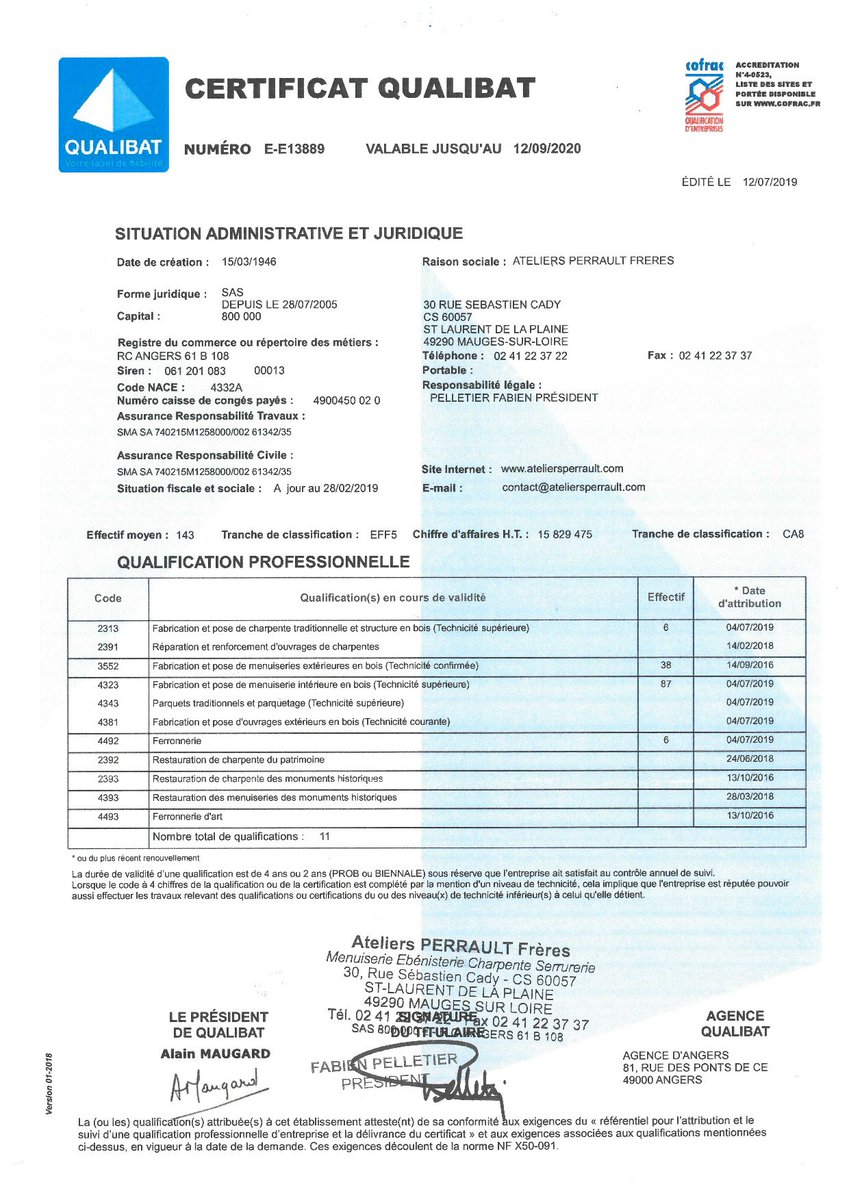 ATELIERS PERRAULT tweet media