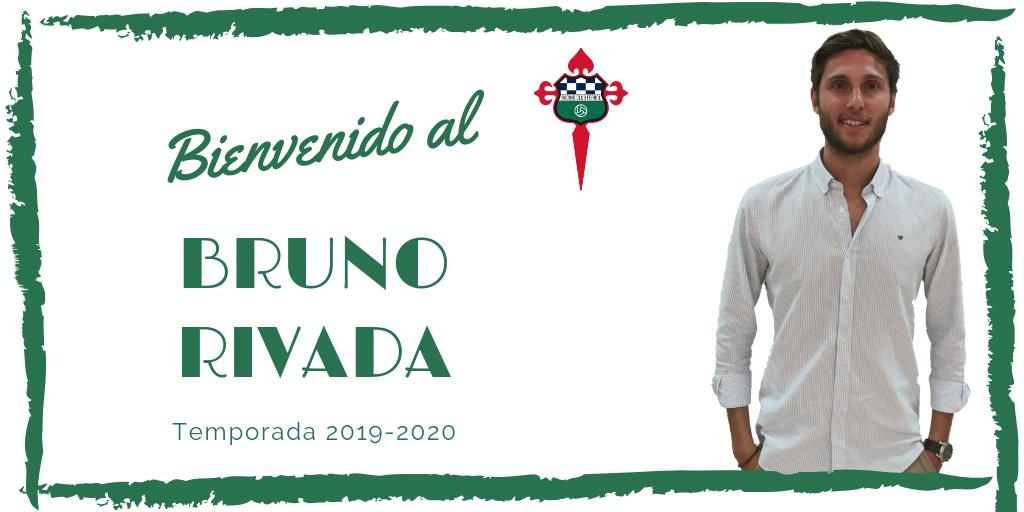 racingferrolsad's tweet photo. Seguimos con más fichajes 👏
Hoy le damos la bienvenida a @BrunoRivada central de 24 años que llega procedente del @UDSanse 
¡Bienvenido al Racing! 💚
#RCF #SomosRacing https://t.co/RhDCYpmQya