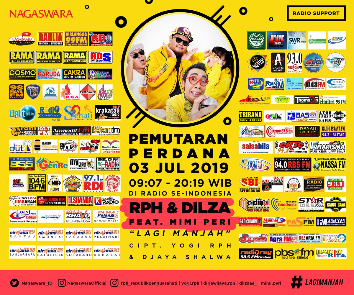 SwaramudaBDG's tweet photo. #HappyJuly #KembaliSekolahKeSMA
Np:#RPH #Dilza Ft #MimiPeri & #DyllaFhadylla
cc:@jalankarmel114 @SMAPGRI90 @LembangJadul
@NAGASWARA_ID @ekhothea @NoeiAyabie @wowmusikindo https://t.co/QyfbLX4ch9