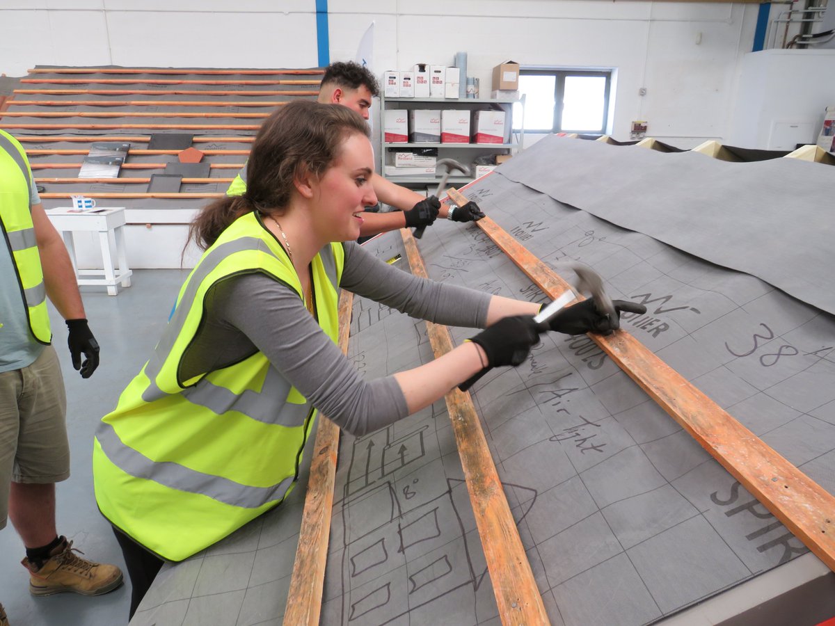 BMI_Trainer's tweet image. Delighted to have colleagues from @BMIUKandIreland and @MidlandLead join us this week for our two-day #pitched and #flat #roofing course! Well done all! 👏🔨🏠