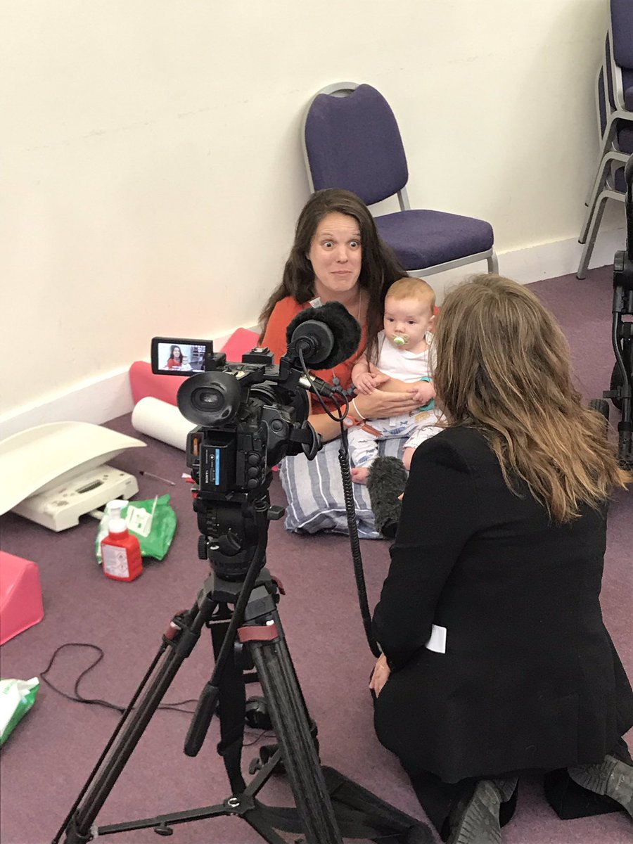 We’ve been working with @itvmeridian and our lovely health visitors and families at the child health clinics raising awareness of the importance of immunisations. #hampshirehv will let you know when  it will be aired. Thanks to all involved.