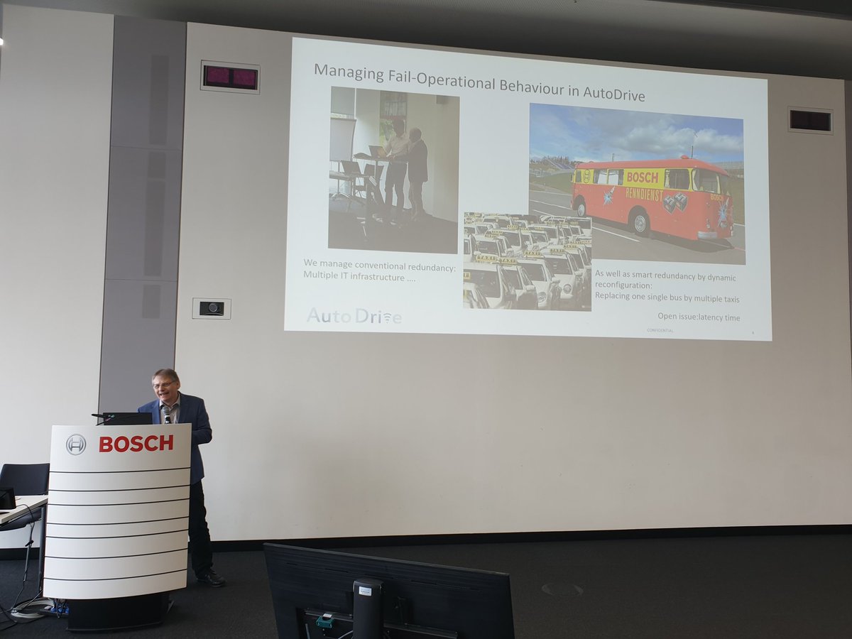 ECSEL_AutoDrive's tweet photo. The 2nd Review day started with a speech given by @Daimler representative Wolfgang Wondrak and continued with the presentations of the work packages
#Failoperational #AutoDrive #projectmeeting #ECSEL #teamworkmakesthedreamwork 
@metisbaltic
@Infineon https://t.co/nGRkFqtXhw