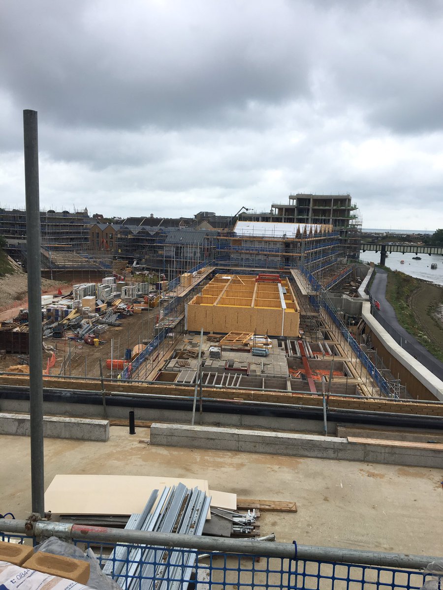 RLFBrighton's tweet photo. #Ropetacklenorth team site visit. What a view! #quantitysurveyors https://t.co/FnrmmcVWNu