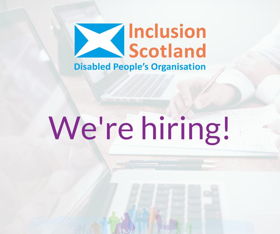 3 days left to apply for the Engagement and Communications Worker role @InclusionScot !!!
bit.ly/Highlandcomm
#JobHunt #JobSearch #Career #AccessibleRecruitment #NowHiring