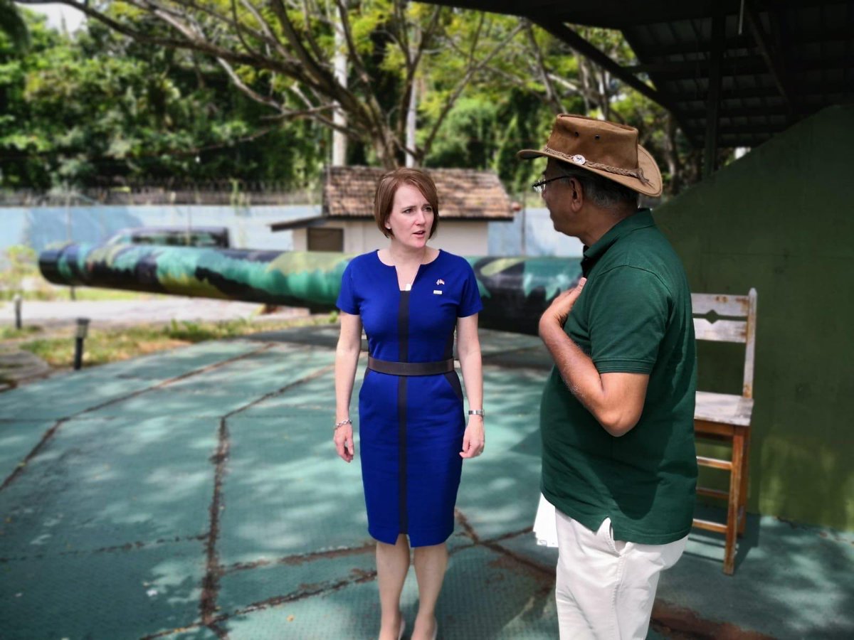 karaowen's tweet photo. In this #NDP2019 month, important for me (and all visitors and residents) to understand 🇸🇬’s history. Very moving to stop and reflect on the sacrifice and suffering of all communities in Singapore during WWII. (Sook Ching memorial and Changi prison) #LestWeForget #karajiayou https://t.co/CKxLrwE9Xw