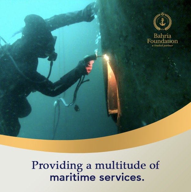 BahriaFDN's tweet photo. Maritime services has professional performing multitude id different tasks, and in much more demanding situation than in the field, group of extensively experienced staff in Oil Field Diving, Civil Diving, Survey and Salvage related.   #BahriaFoundation #BahriaDiving #Bahria https://t.co/0DG7C56SA2