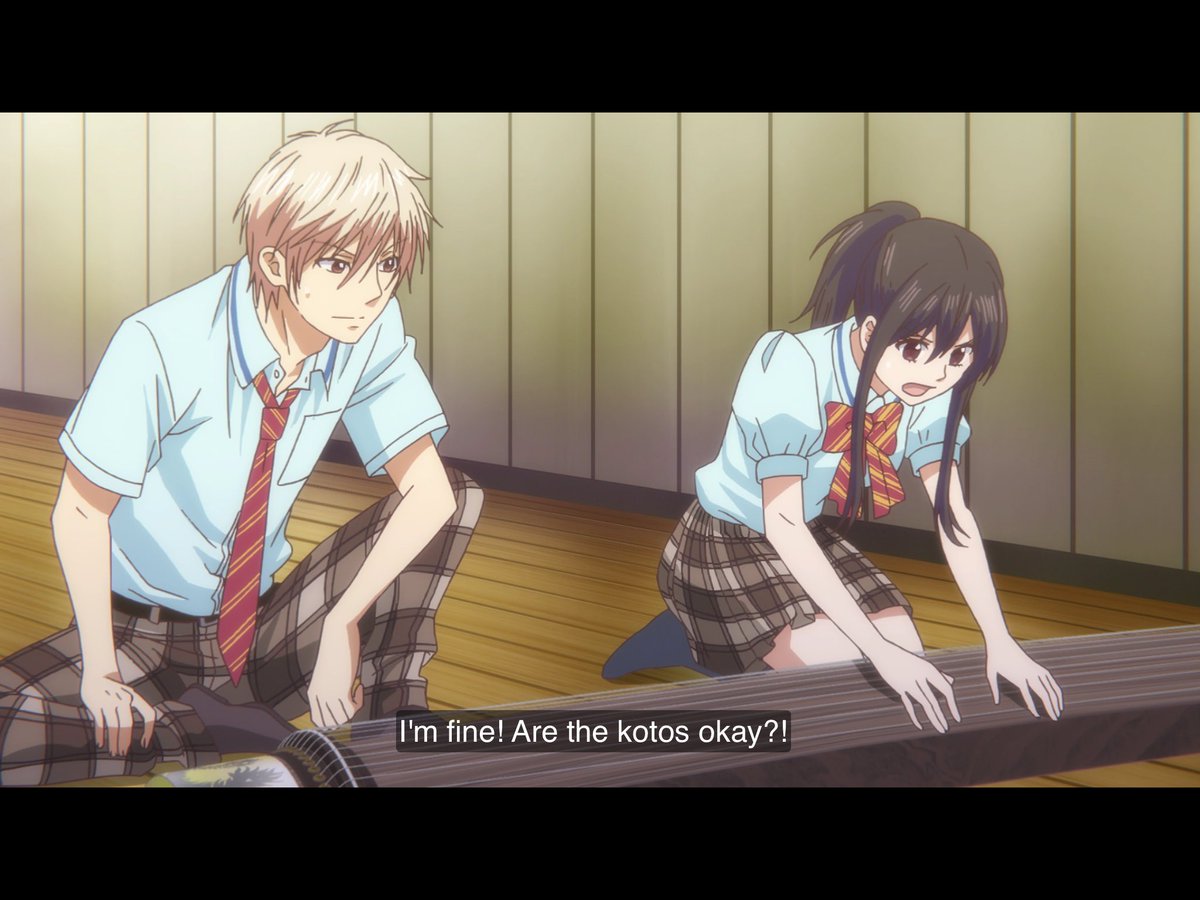 meowth900's tweet image. Hozuki pretty crazy for saving jr kotos with her body like that but good thing her friends were here to help. #SoundsOfLife