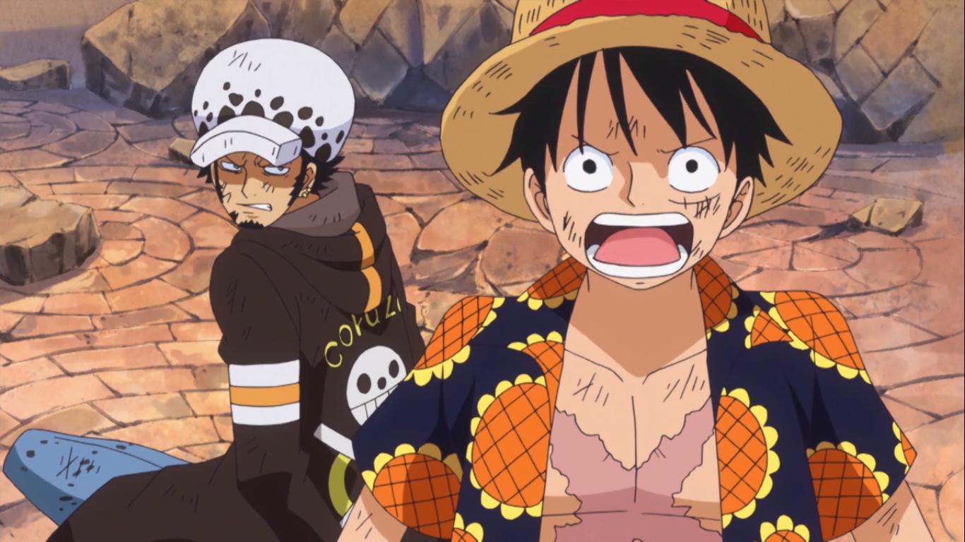 Аниме one piece Луффи