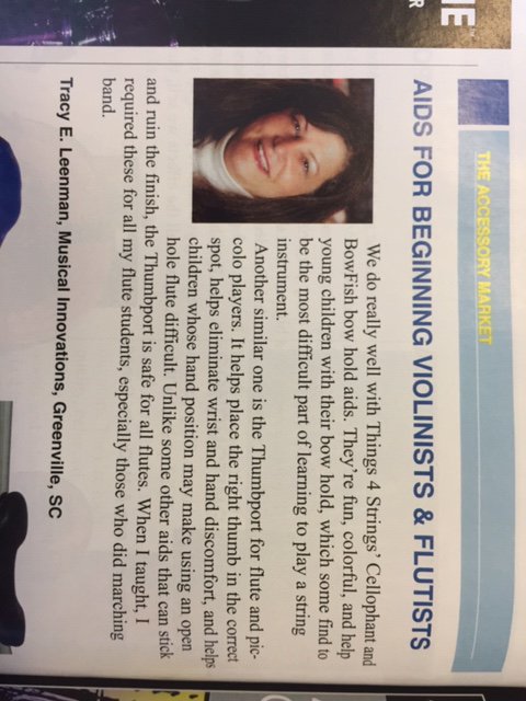 BowHoldBuddies's tweet image. A #ShoutOut about string teachers&apos; favorite teaching accessories in Retailer Pick section of @MusicTrades - TY @musicaltracy ! #Things4Strings #CelloPhant #BowHoldBuddies #HoldFish #violin #viola #cello#bass Better Skills, Greater Joy!